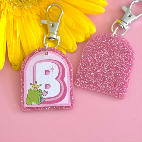 Leter B keychain_Shaped keychains