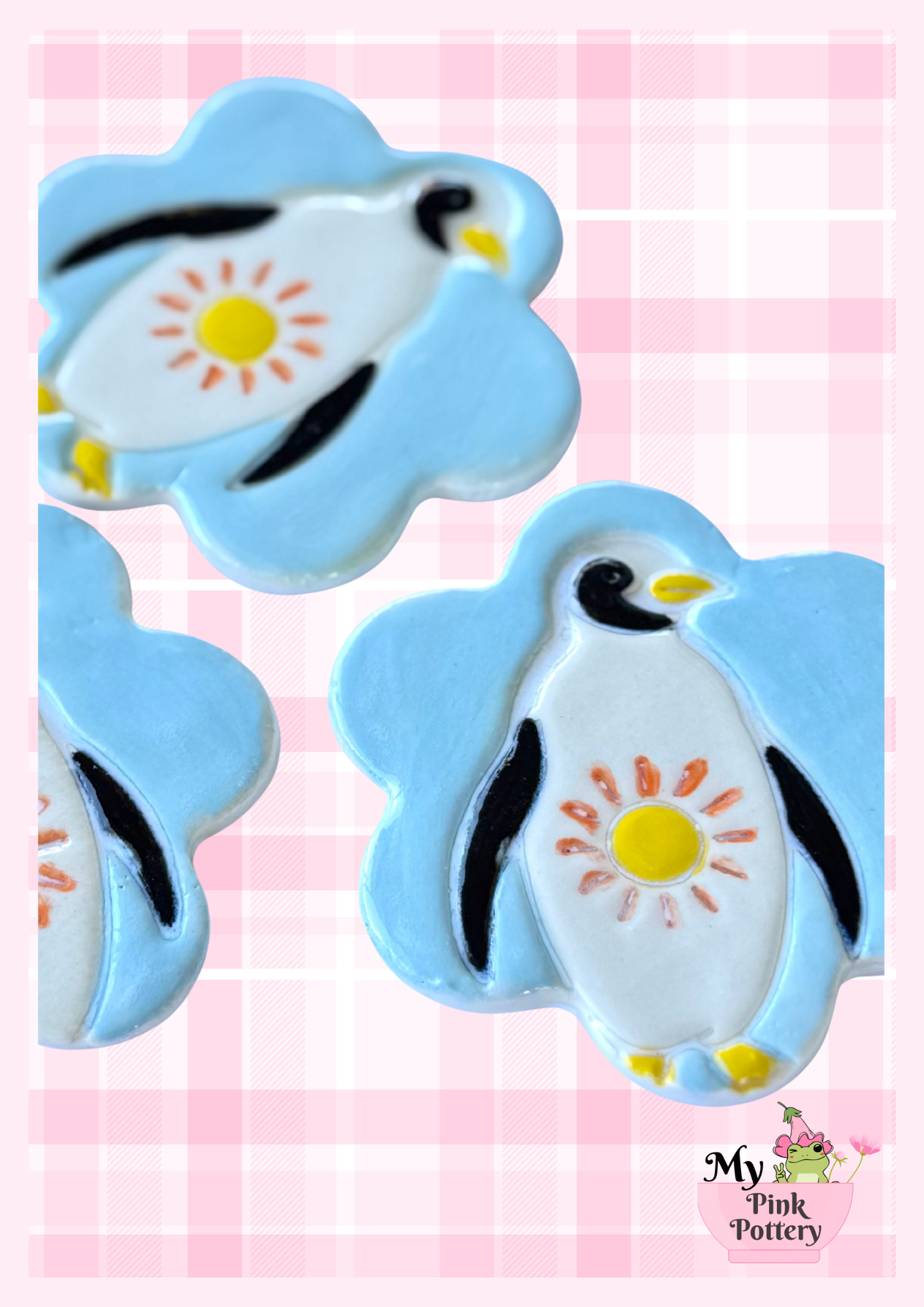 Blue Penguin Coasters
