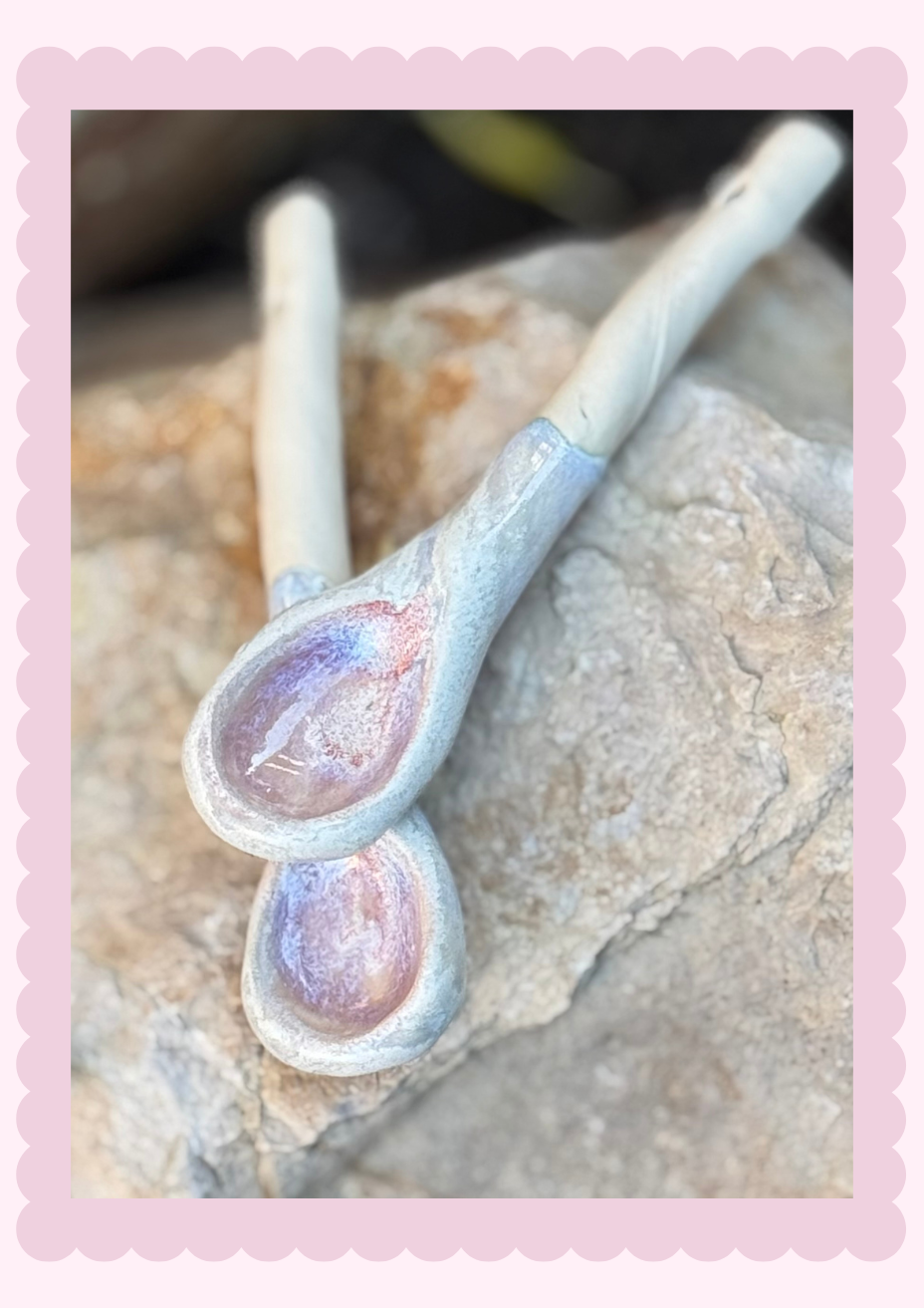 Pastel Pink Blue_Pottery Spoons