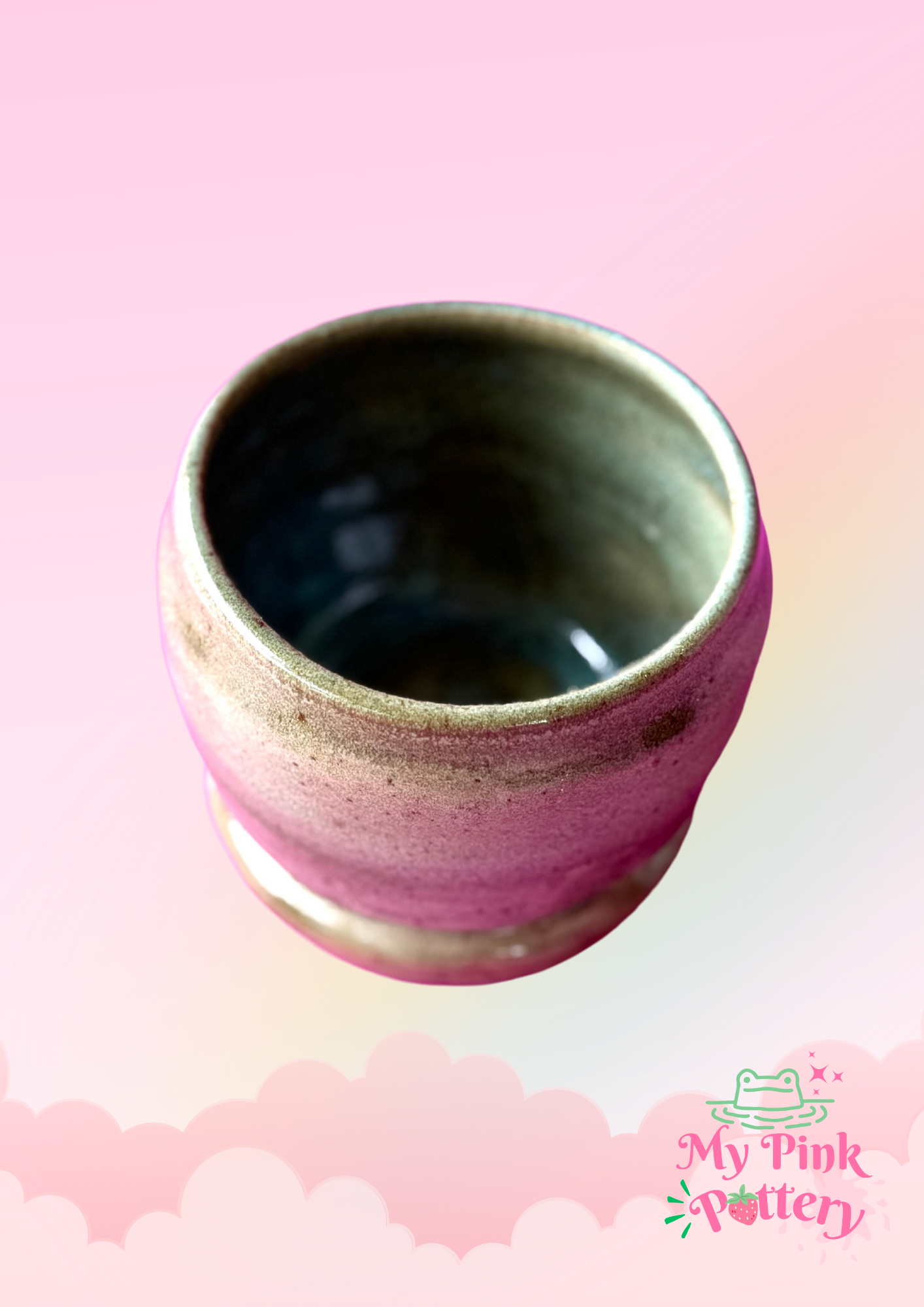 Eucalyptus Lollie jar  - stoneware