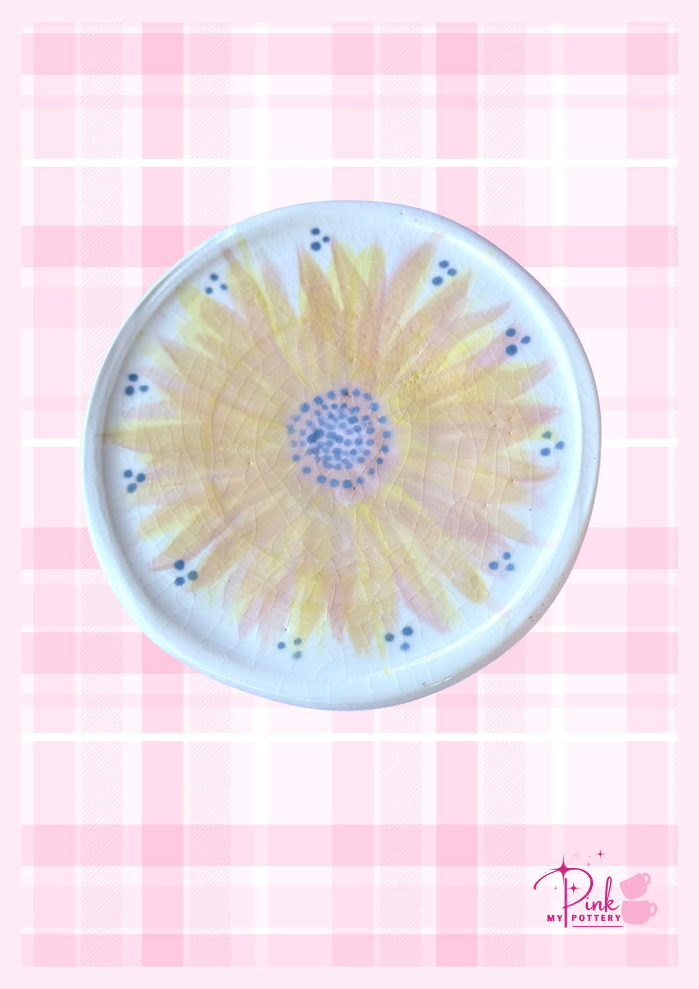 Sunflower plate_Imperfect