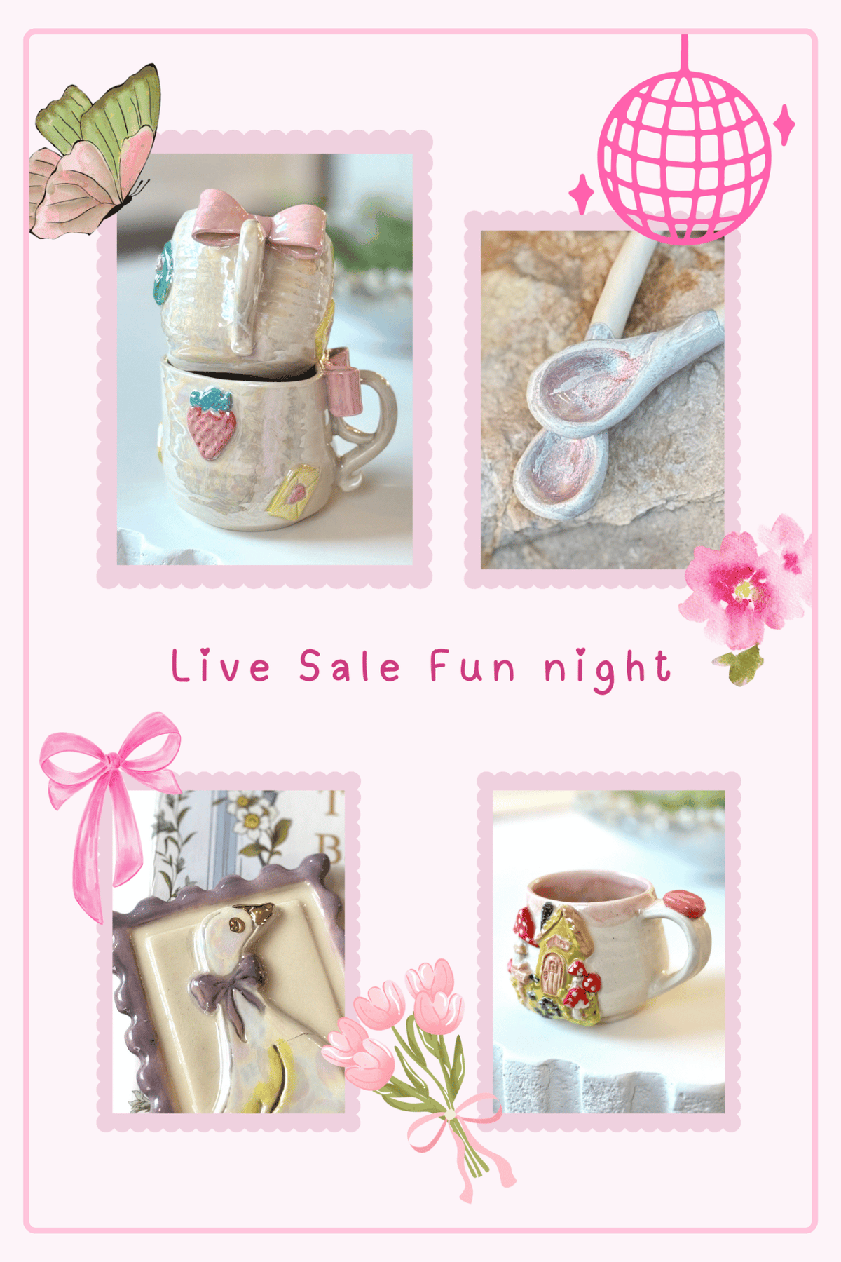Live sale deposit