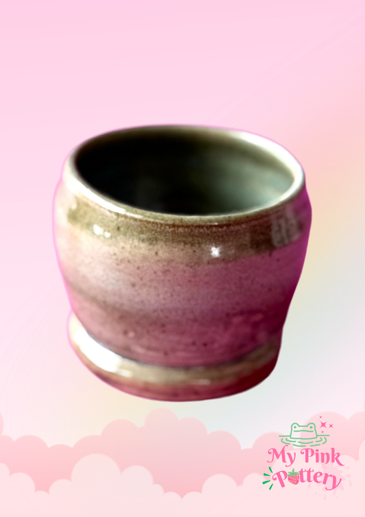 Eucalyptus Lollie jar  - stoneware