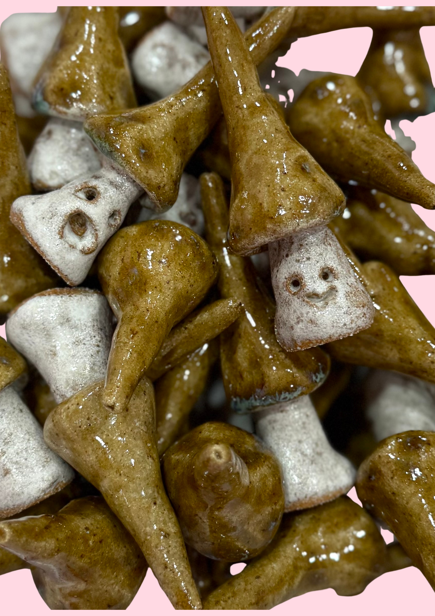 Sweet Mushies - Pine Mushie(Stoneware)