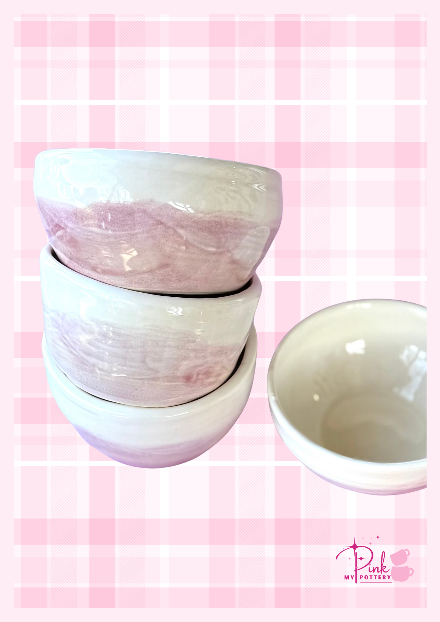 Ice Cream Bowl_Vintage Swirl Pink