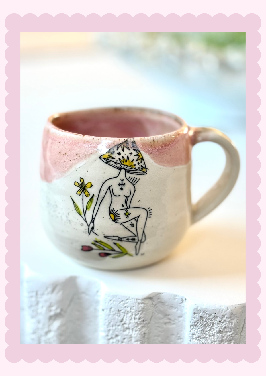 Clarissa Mushie spirit mug