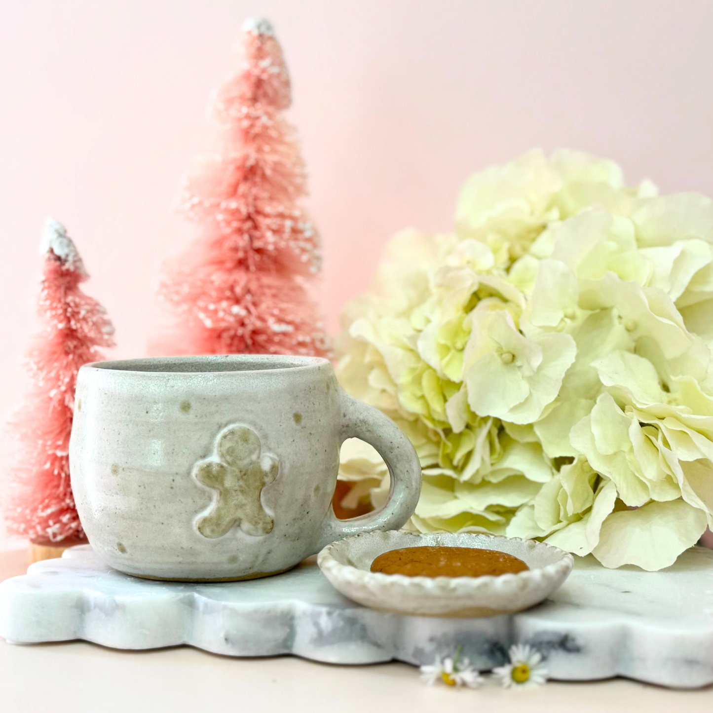 Sweet Ginger bread  Mug_ Hand Made Stoneware mug