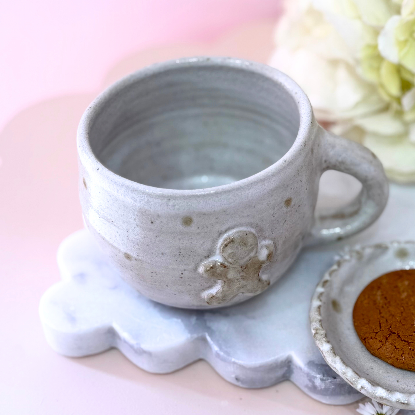 Sweet Ginger bread  Mug_ Hand Made Stoneware mug