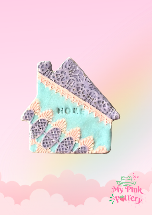 Purple Lace house Coasters