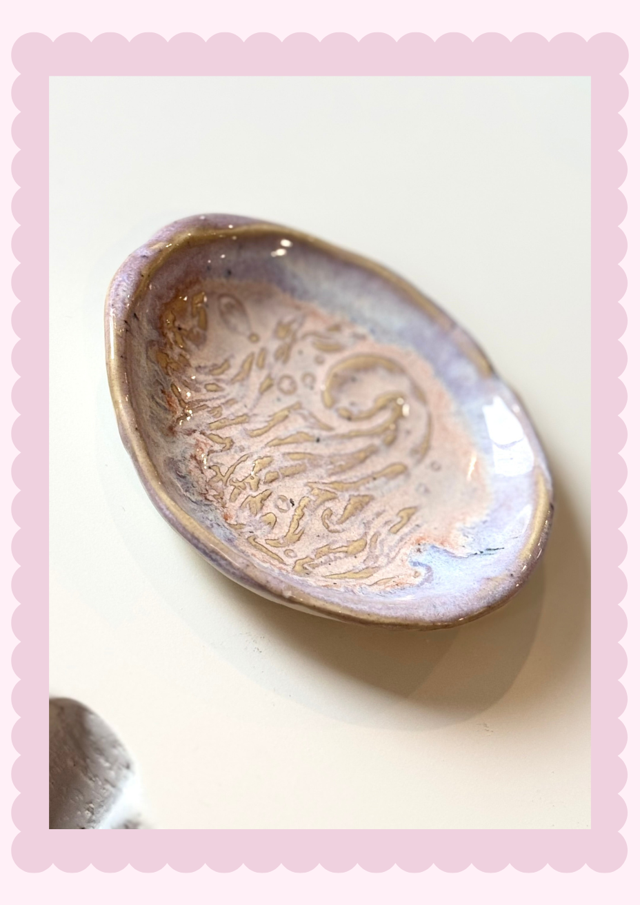 Lilac Sea jewellery tray