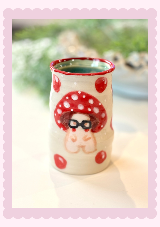 Fun Mushroom vase