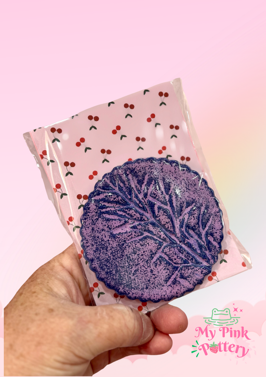Frilled Leaves Coaster