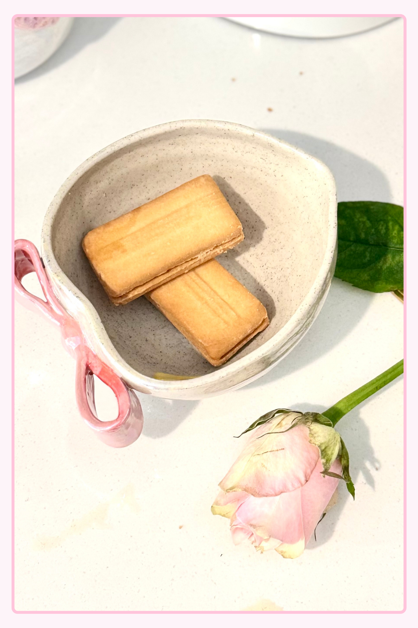 Sweet Love bowl_Speckle vintage cream