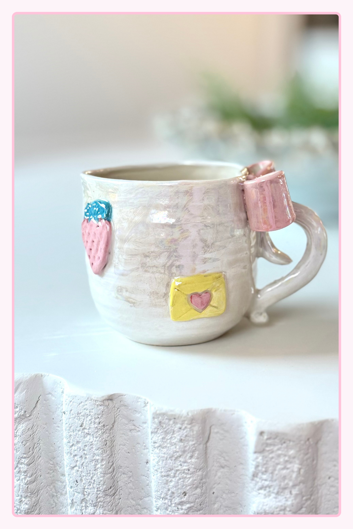 Sweet Love Mug_Pearl White