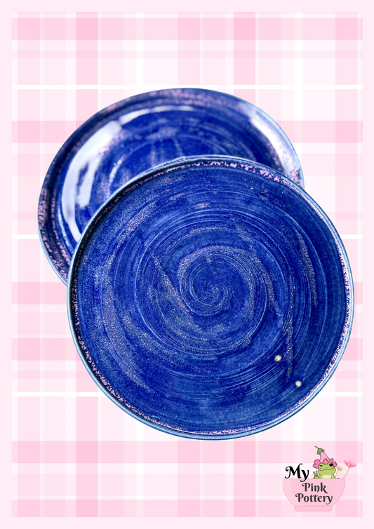 Side plate - Jacaranda Blue