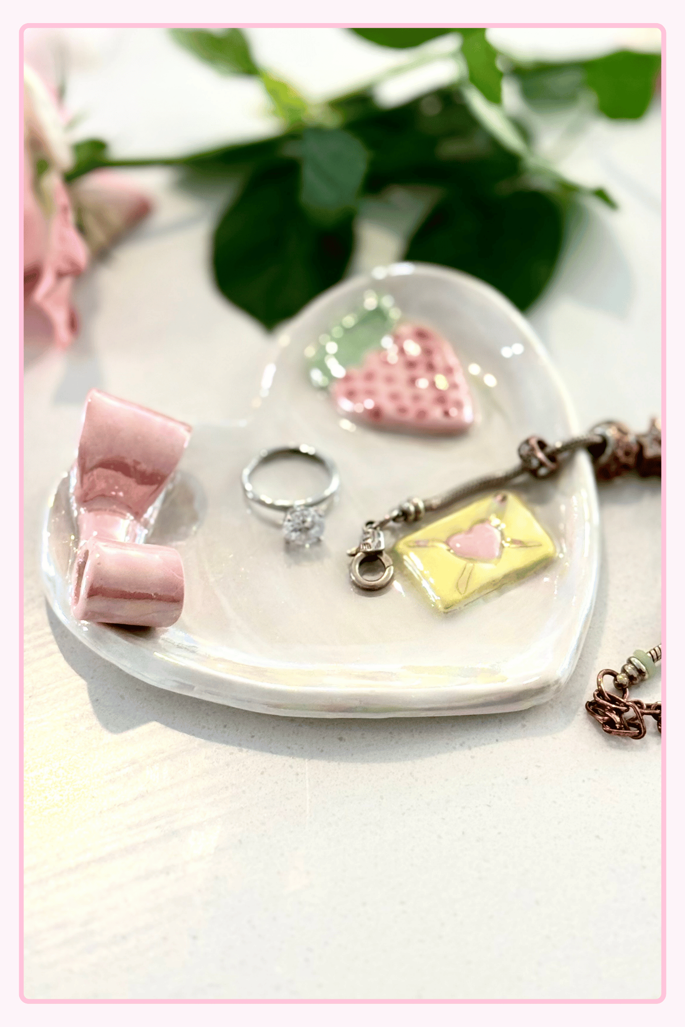 Sweet Love heart tray