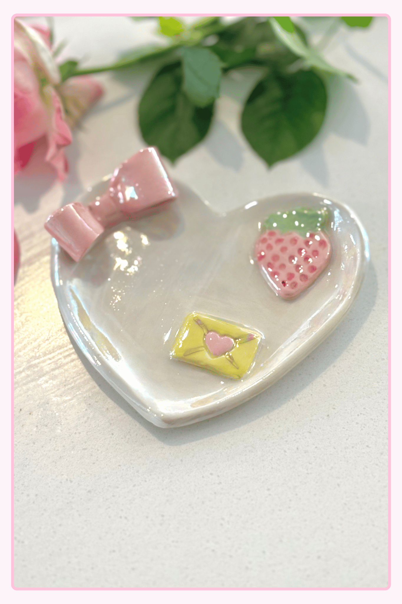 Sweet Love heart tray