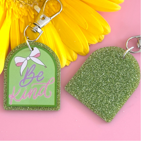 Be Kind Arch_Shaped keychains
