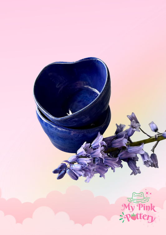 Sweet Heart Bowl  - Blue Violet