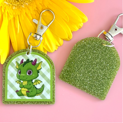 Baby Dragon_Shaped keychains