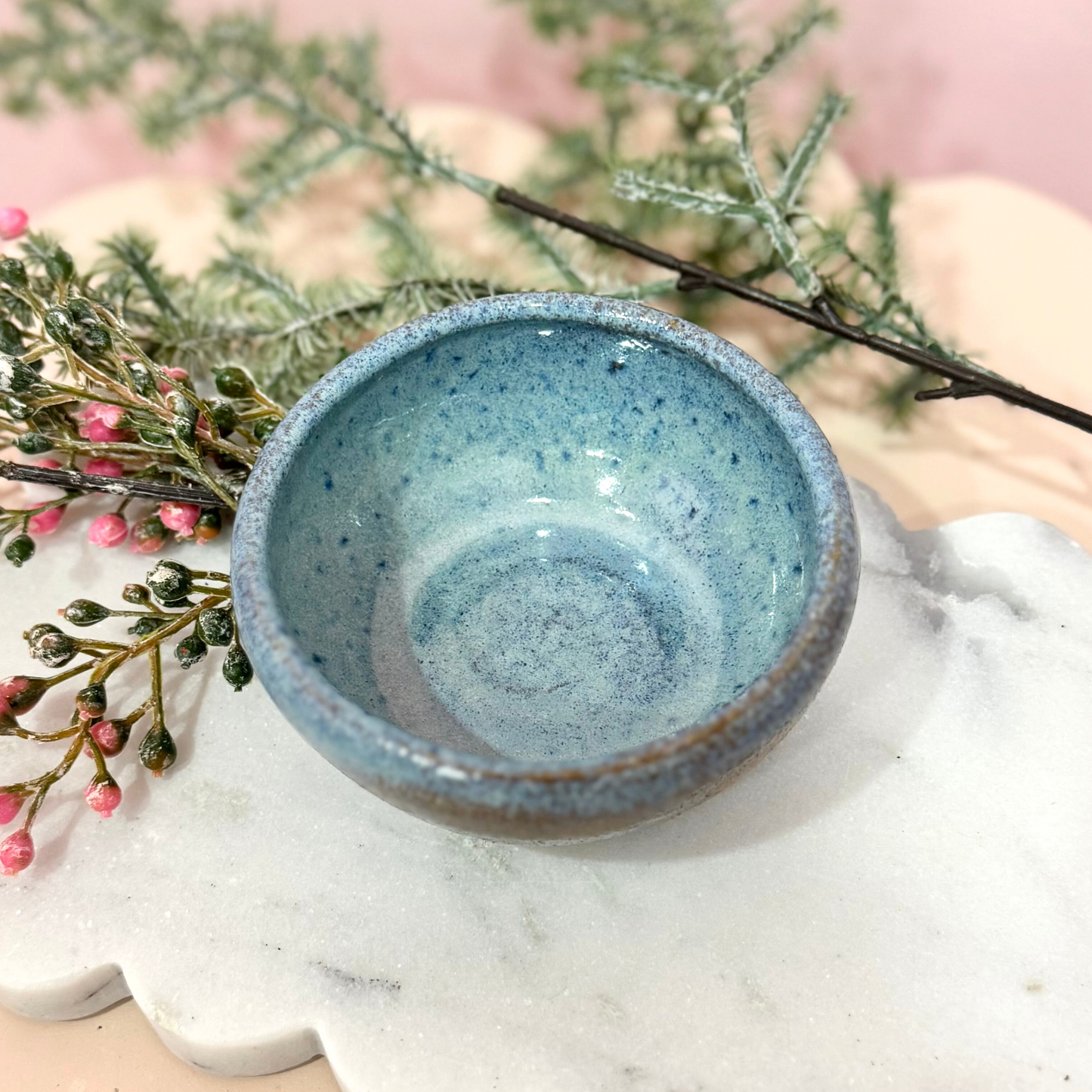 Blue Egg condiment small bowl