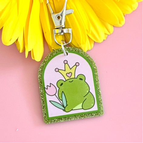 Frog Queen_Shaped keychains