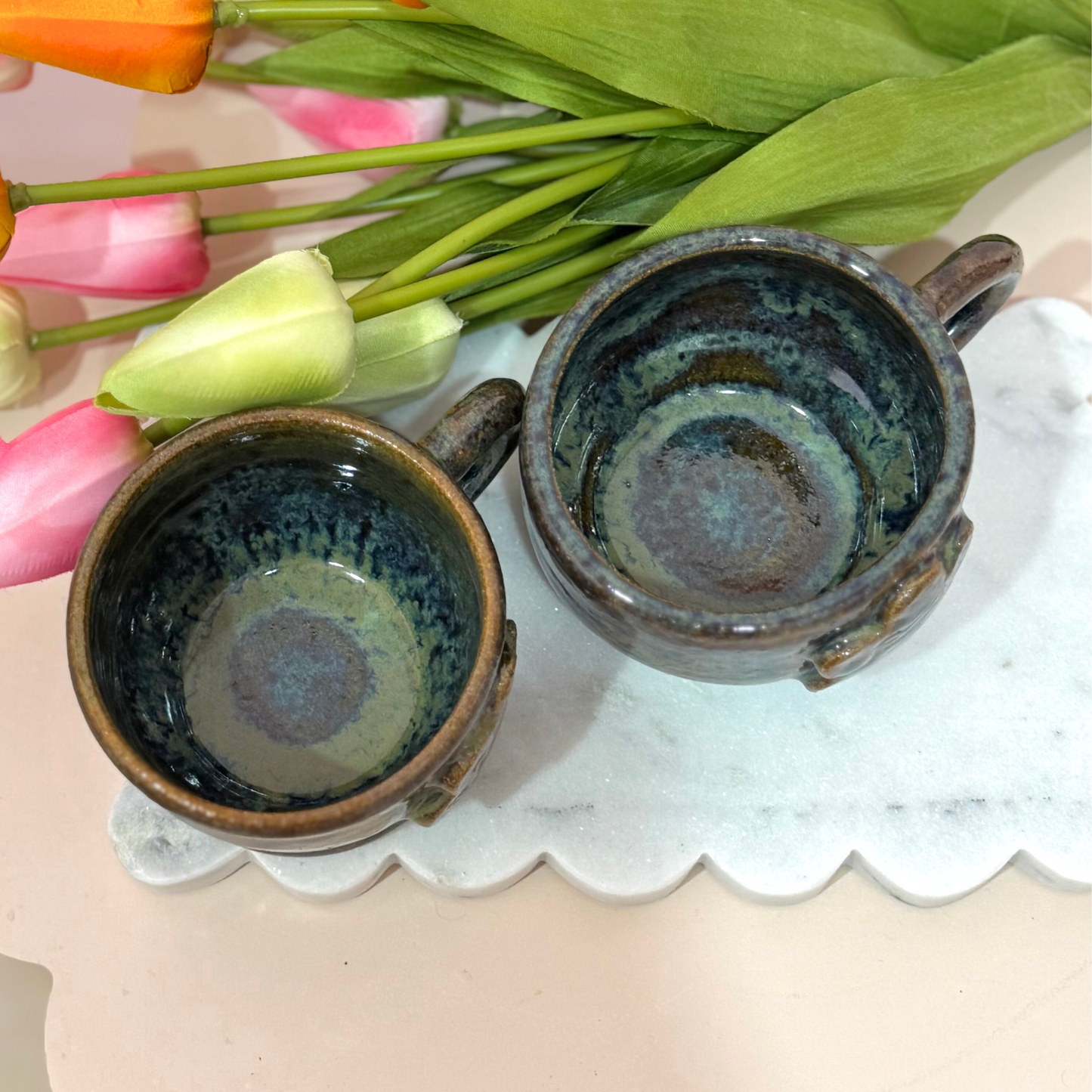 Frog Swamp  Mug_ Hand Made Stoneware mug