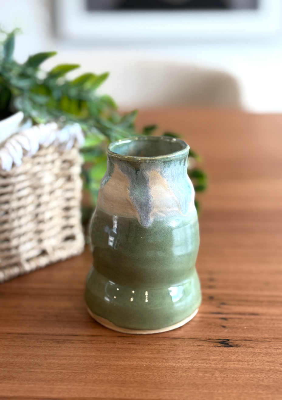 Green garden Medium Vase_Stoneware