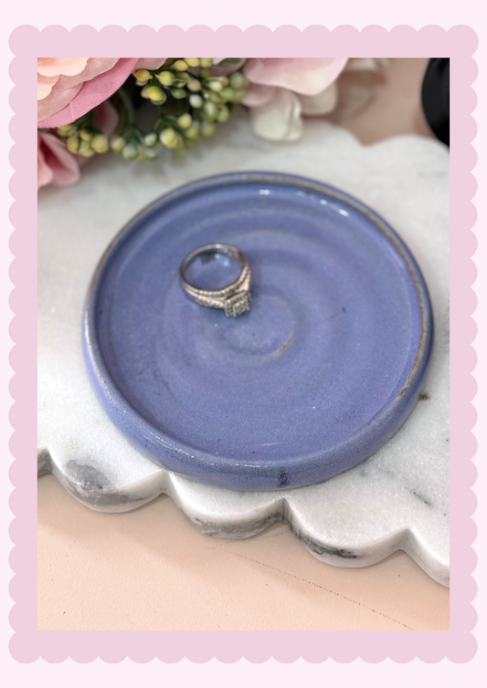 Stoneware jewellery tray_Powder blue