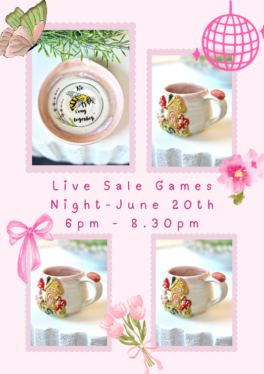 LIVE SALE  Saturday JUNE 20TH_ Trinket Deposit