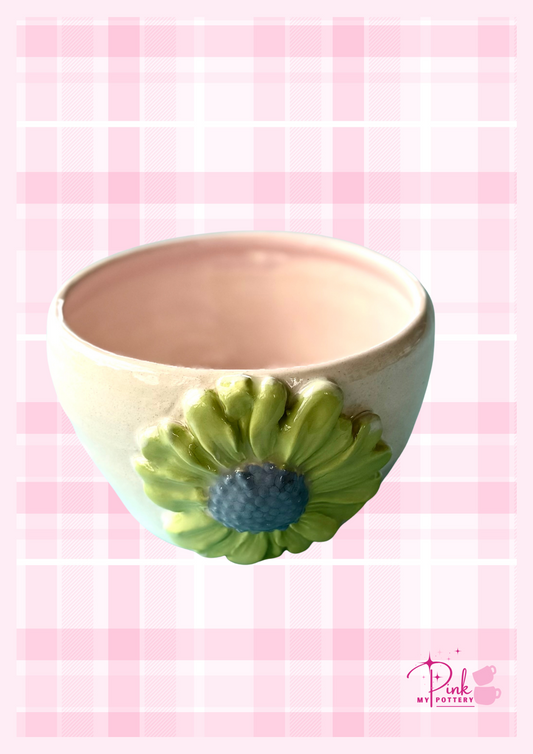 Daisy May small bowl - lime blue