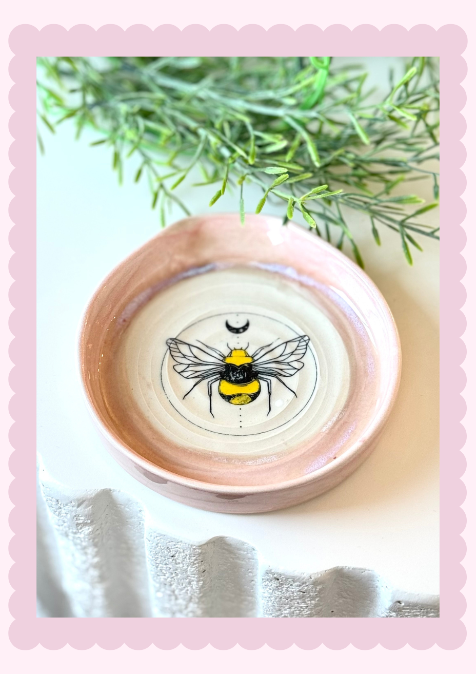 Spoon Rests_ Pink Moon Bee