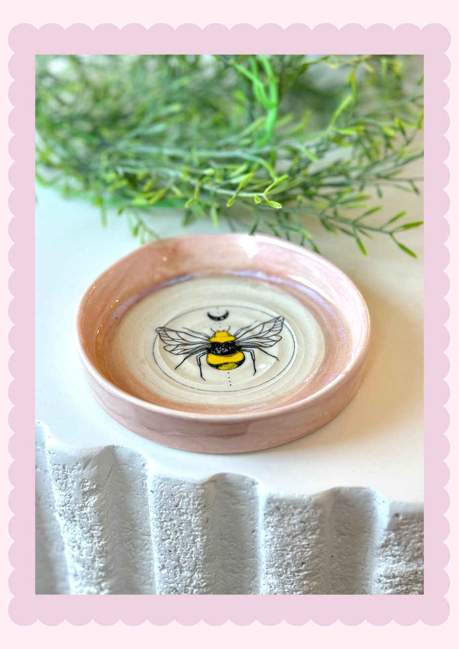 Spoon Rests_ Pink Moon Bee