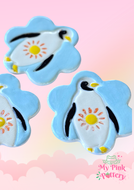Blue Penguin Coasters