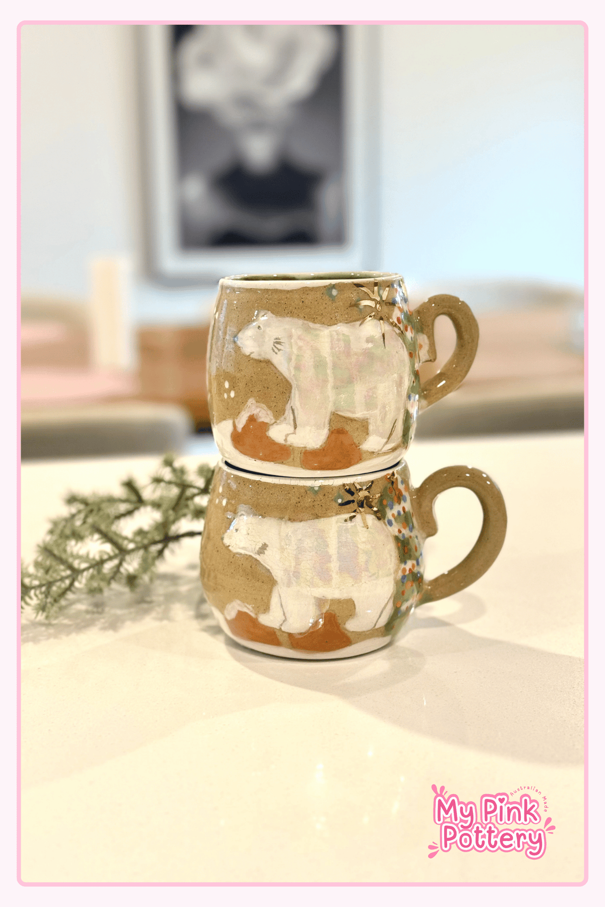 A polar Christmas Mug