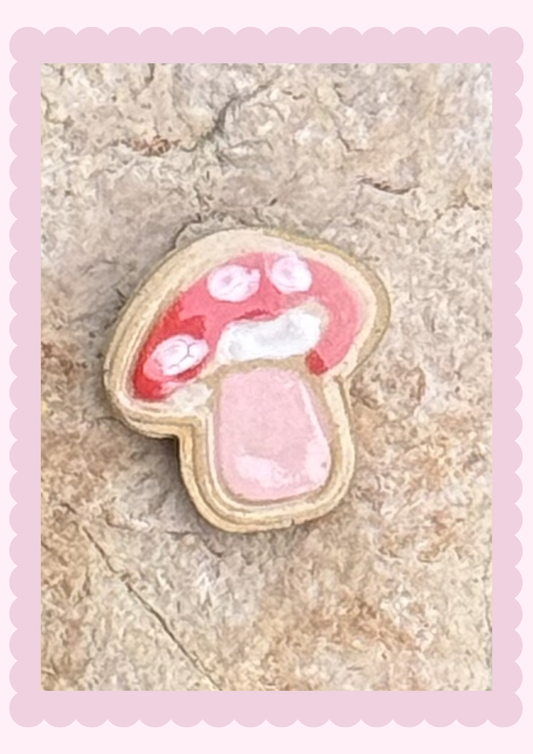 Magnets_Red Garden Mushie