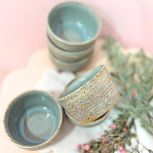 Robins Blue Egg  small pot dish