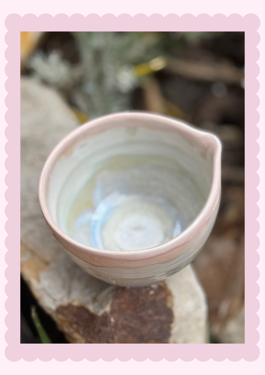 Small Pastel Matcha bowl