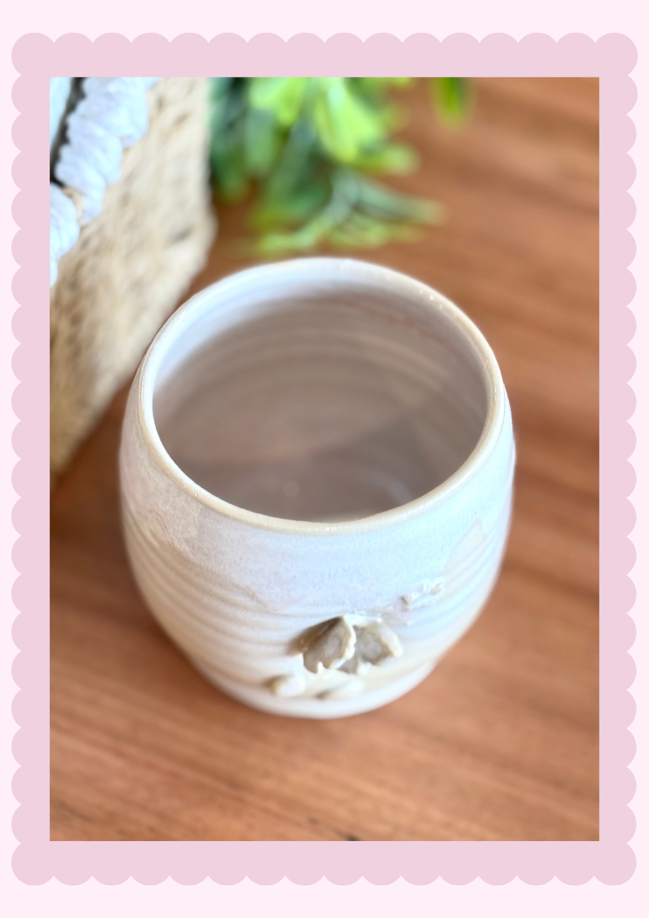 Snow Butterfly hive Hug-Mug