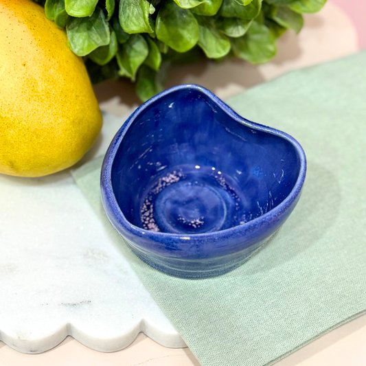 Sweet Heart Bowl  - Blue Violet