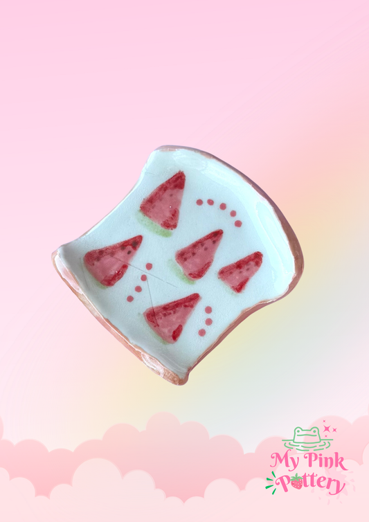 Watermelon Toast Trinket tray